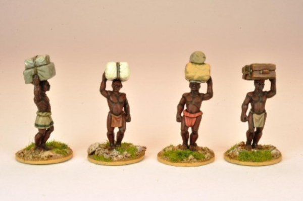 28mm Historical: Northstar Africa - Native Porters (4)