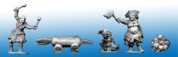 28mm Historical: Northstar Africa - Congo Tribal King