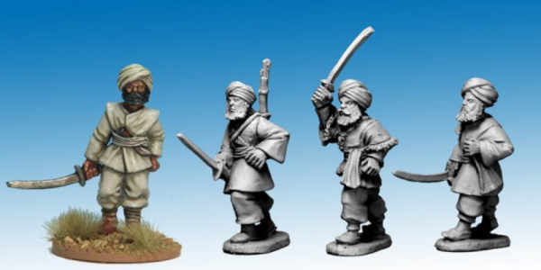 Artizan Designs: Afghans - Afghan Irregular Swordsmen (4)