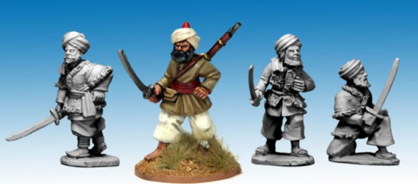 Artizan Designs: Afghans - Afghan Irregular Swordsmen II (4)