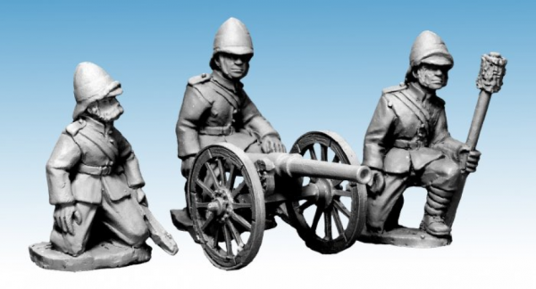 Artizan Designs: Mountain Gun and Crew (British)