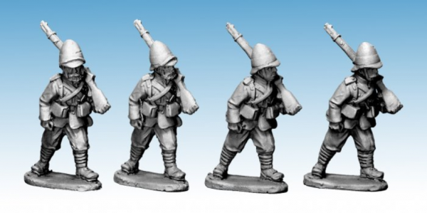 Artizan Designs: British Infantry Marching (4) (2nd Afghan War)