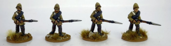Artizan Designs: Highlanders in Trousers, Advancing (4) (2nd Afghan War)