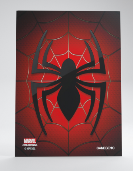 Gamegenic: Marvel Champions Art Standard Size Sleeves - Spiderman (50)