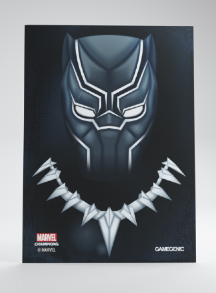 Gamegenic: Marvel Champions Art Standard Size Sleeves - Black Panther (50)
