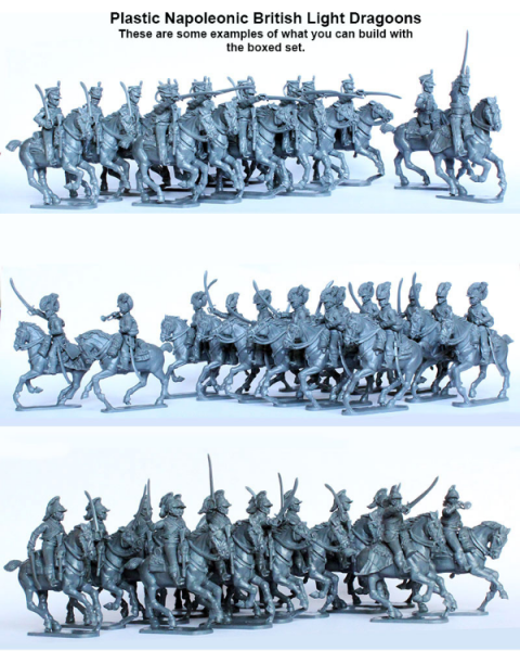28mm Hundred Years War: (British) Napoleonic British Light Dragoons 1808-15