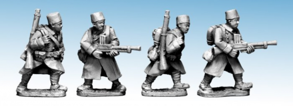 Crusader Miniatures: Senegalese LMG Teams (4)