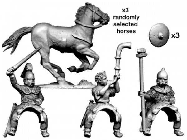 Crusader Miniatures: Ancient Celt Mounted Command