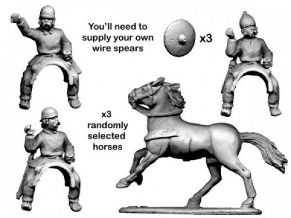 Crusader Miniatures: Ancient Celt Mounted Warriors