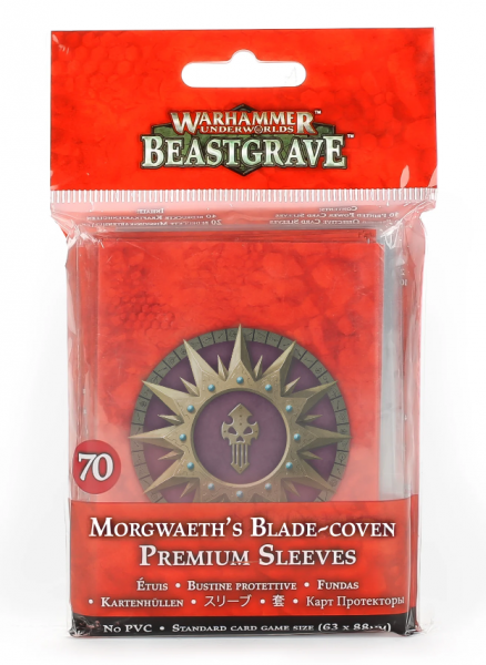 Warhammer Underworlds: Morgwaeth’s Blade-Coven Premium Sleeve Set
