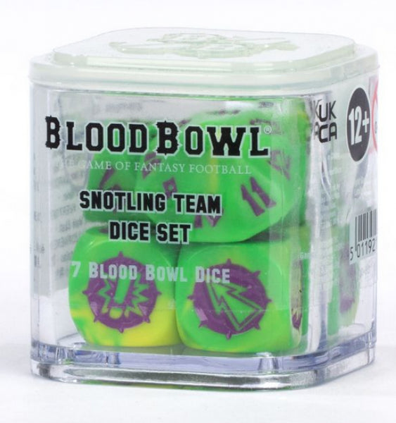 Blood Bowl: Snotling Team Dice Set (2022)