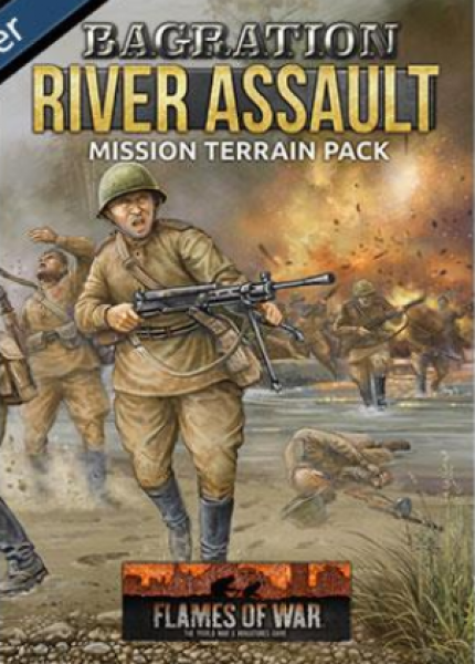 Flames Of War (WWII): Bagration - River Assault Mission Terrain Pack