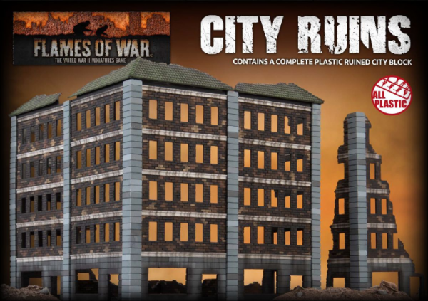 Battlefield in a Box: City Ruins (Plastic)