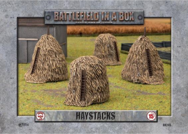 Battlefield in a Box: Haystacks (x4)