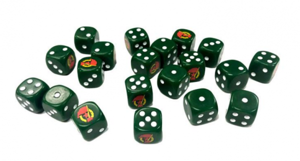 Flames Of War (WWII): Soviet Guards Dice (x20)
