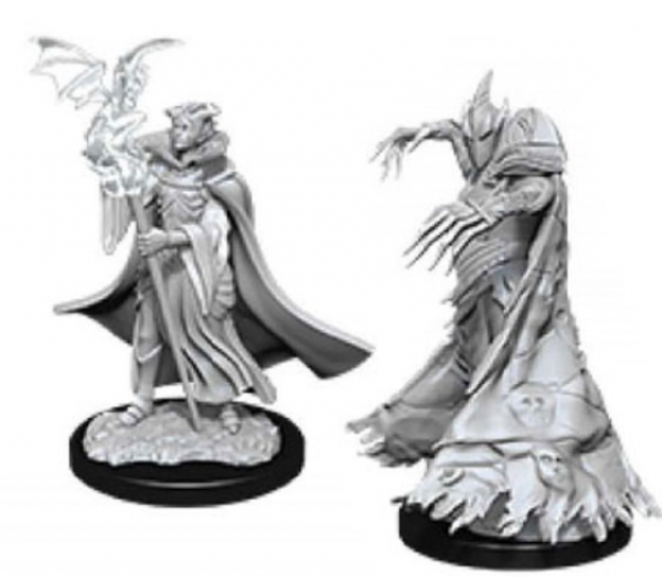 Pathfinder Deep Cuts Unpainted Miniatures: Wave 12 - Cultist & Devil