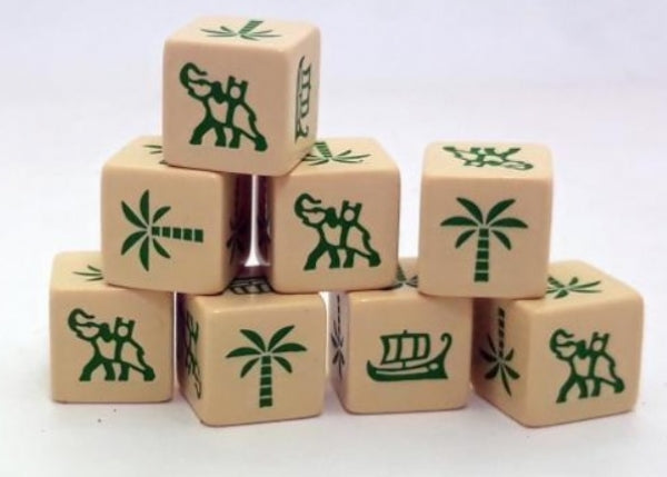 Saga Faction Dice: Phoenician Carthaginian Sassanids (8)