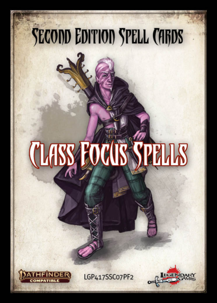 Pathfinder (P2) RPG: Spell Cards - Class Focus Spells