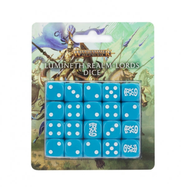 Age of Sigmar: Lumineth Realm Lords Dice Set (2022)