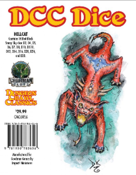 Dungeon Crawl Classics RPG: DCC Dice - Hellcat