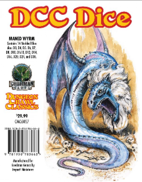 Dungeon Crawl Classics RPG: DCC Dice - Maned Wyrm