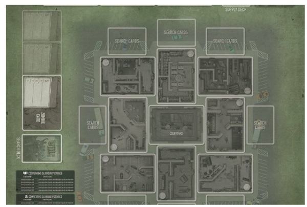 Tiny Epic Zombies Game Mat