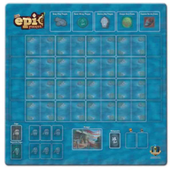 Tiny Epic Pirates Game Mat