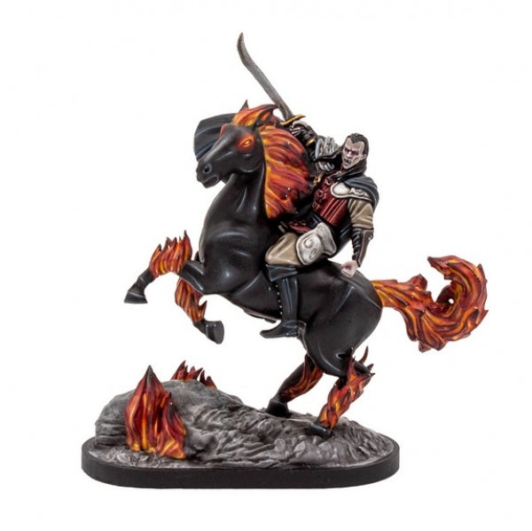 D&D Miniatures: Curse of Strahd - Strahd On Foot & Mounted (2 figs)