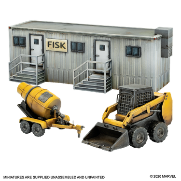 Marvel Crisis Protocol: NYC Construction Site Terrain Expansion