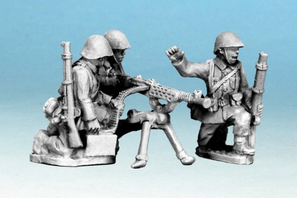 Crusader Miniatures: Romanian HMG & Crew