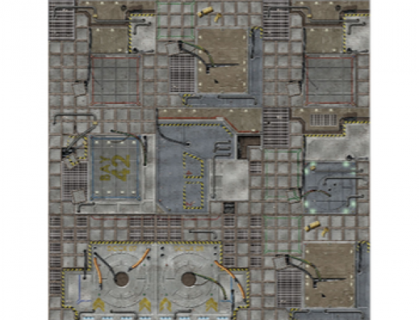 Battle Systems: Frontier Sci-fi Gaming Mat (2' x 2')