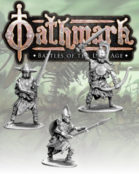 28mm Fantasy: (Oathmark) Skeleton Champions (3)