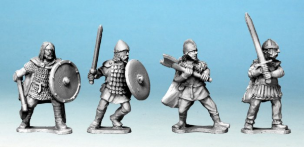 Crusader Miniatures: Dark Ages - Viking Mercenaries II (4)