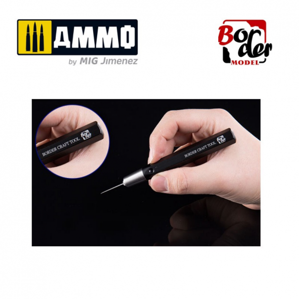 AMMO: Metal Tool Handle (Black)