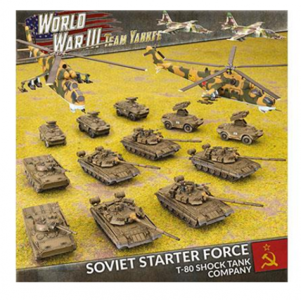 Team Yankee: (Soviet) T-80 Shock Tank Company Starter Force
