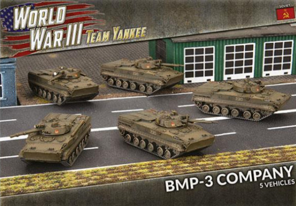 Team Yankee: (Soviet) BMP-3 Company (x5 Plastic)