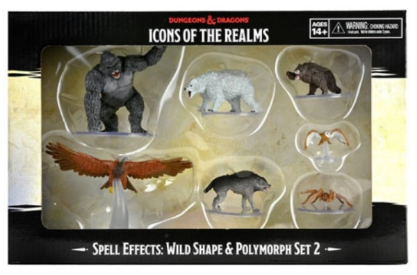D&D Miniatures: Icons of the Realms Wild Shape & Polymorph Set 2