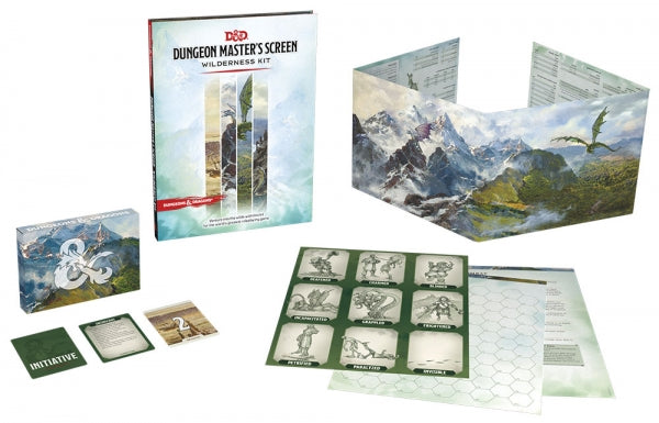 D&D: Dungeon Master`s Screen Wilderness Kit