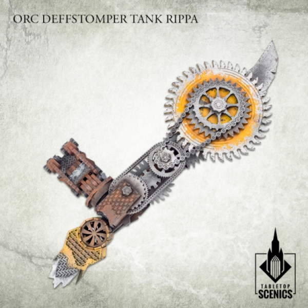 Kromlech Tabletop Scenics: Orc Deffstomper Tank Rippa