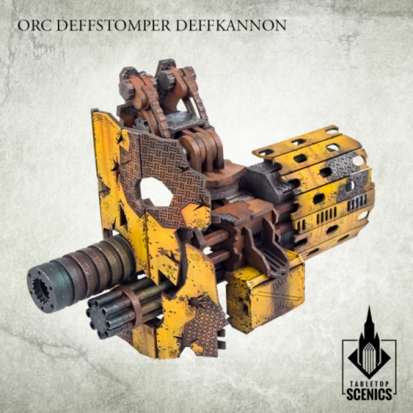 Kromlech Tabletop Scenics: Orc Deffstomper Deffkannon