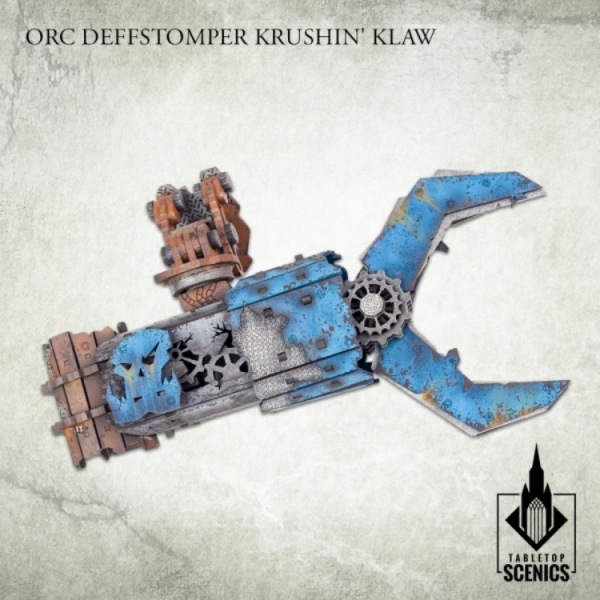 Kromlech Tabletop Scenics: Orc Deffstomper Krushin' Klaw