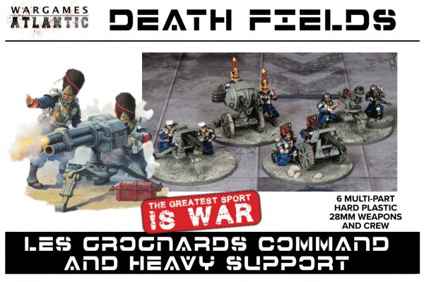 Death Fields: Grognard Command and Heavy Support (6)
