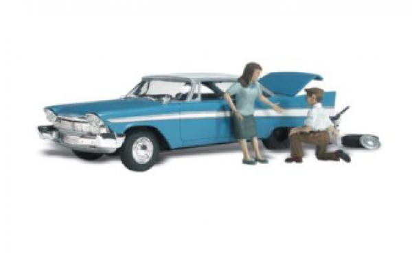 Woodland Scenics: AutoScene - N Felix Fix-a-Flat