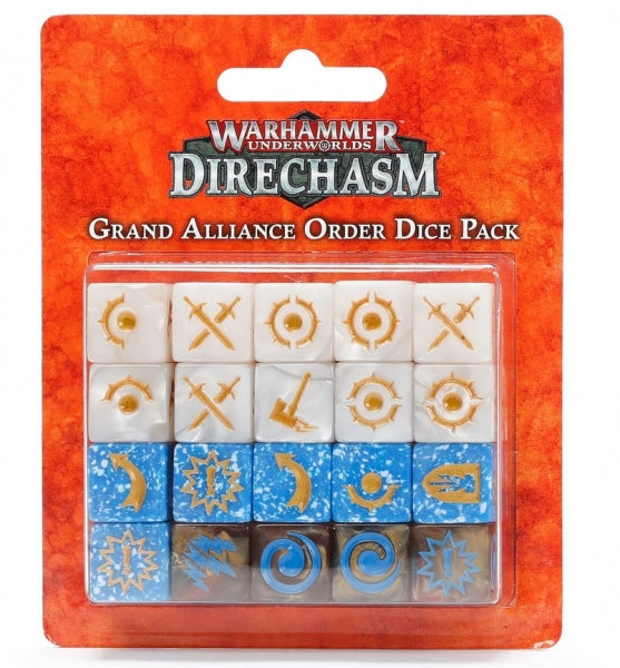Warhammer Underworlds: Grand Alliance Order Dice Pack