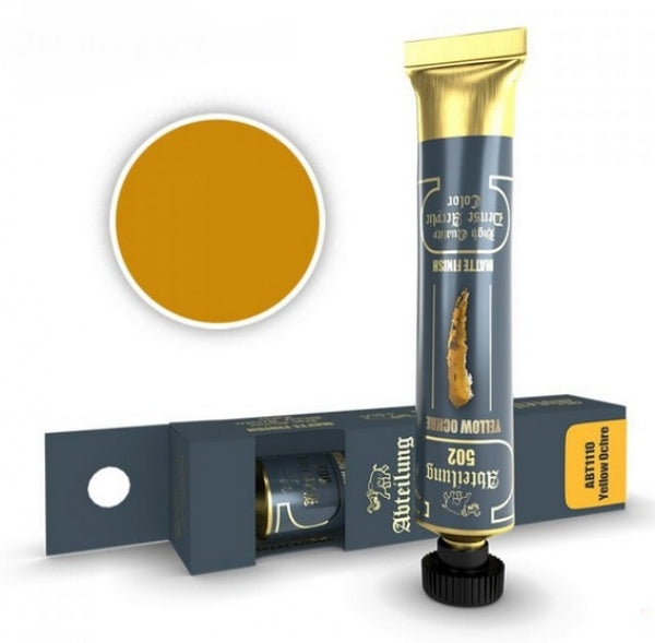 Abteilung 502: High Quality Dense Acrylic Colors - Yellow Ochre