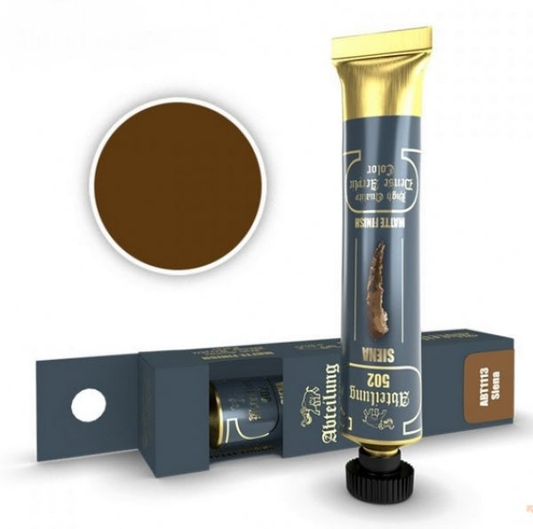 Abteilung 502: High Quality Dense Acrylic Colors - Siena