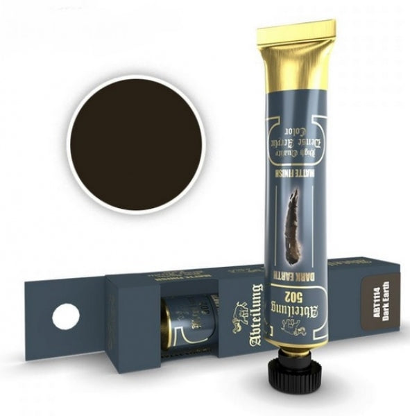 Abteilung 502: High Quality Dense Acrylic Colors - Dark Earth