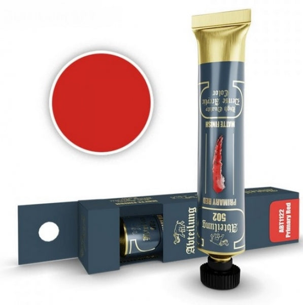 Abteilung 502: High Quality Dense Acrylic Colors - Primary Red