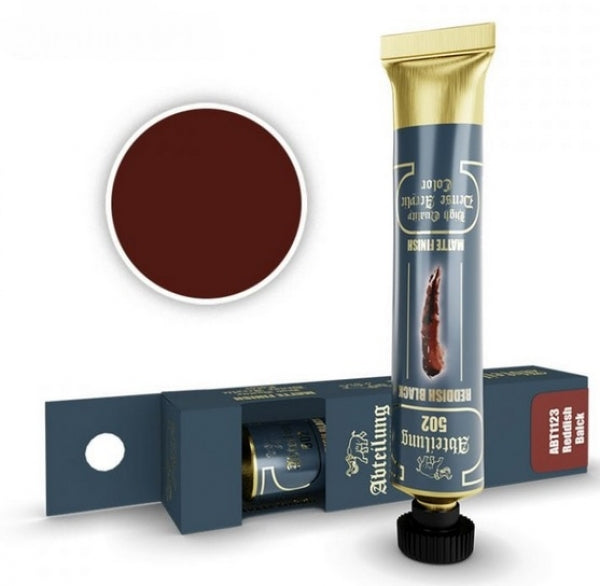 Abteilung 502: High Quality Dense Acrylic Colors - Reddish Black