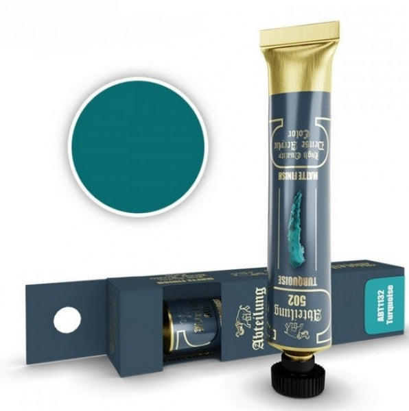 Abteilung 502: High Quality Dense Acrylic Colors - Turquoise